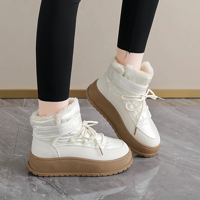 Damen gefütterte High-Top Stiefel Heidi Mode - Image 3