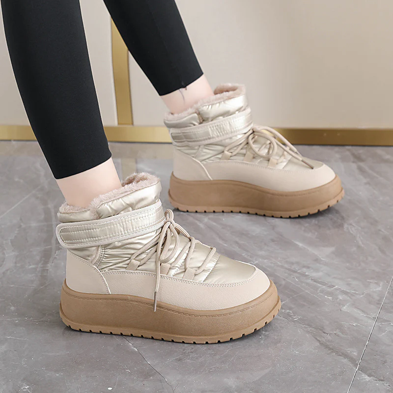 Damen gefütterte High-Top Stiefel Heidi Mode - Image 4