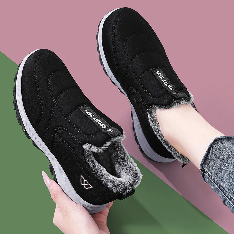 Damen gefütterte Slip-On Freizeitschuhe Heidi Mode - Image 2