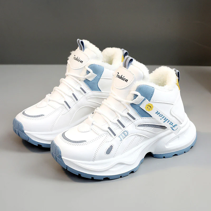 Damen gefütterte Winter-Sneaker mit rutschfester Sohle und atmungsaktivem Obermaterial Heidi Mode - Image 2