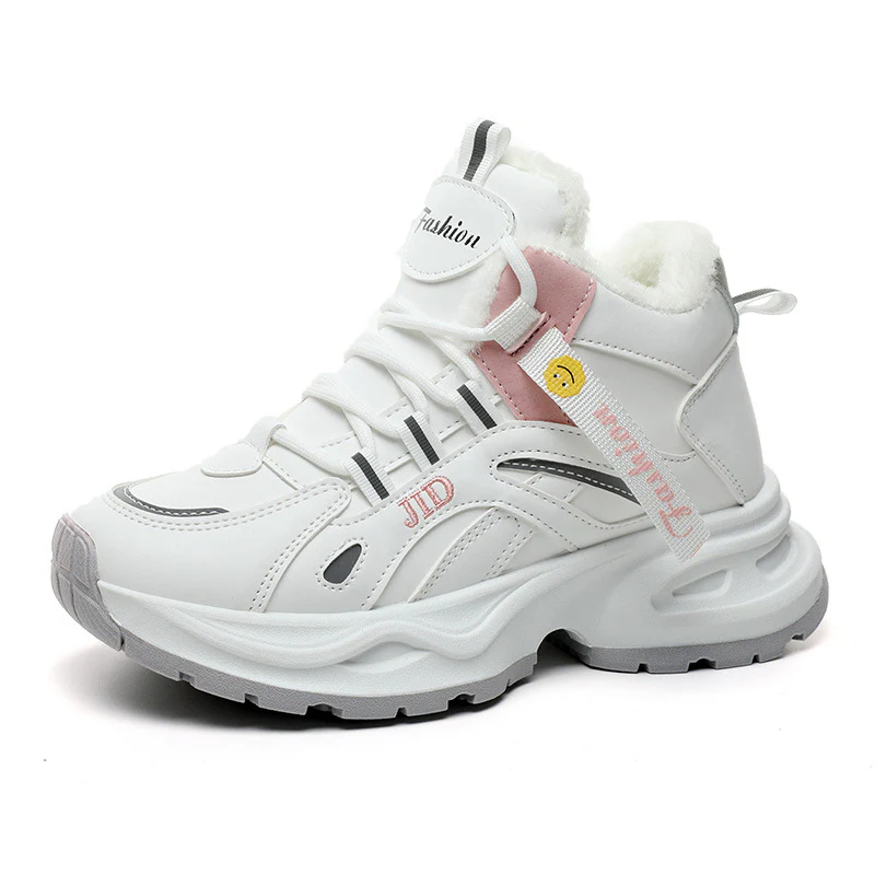 Damen gefütterte Winter-Sneaker mit rutschfester Sohle und atmungsaktivem Obermaterial Heidi Mode - Image 5