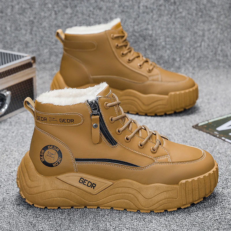 Damen Gefütterte Winterstiefel mit rutschfester Sohle und praktischem Reißverschluss Heidi Mode - Image 7