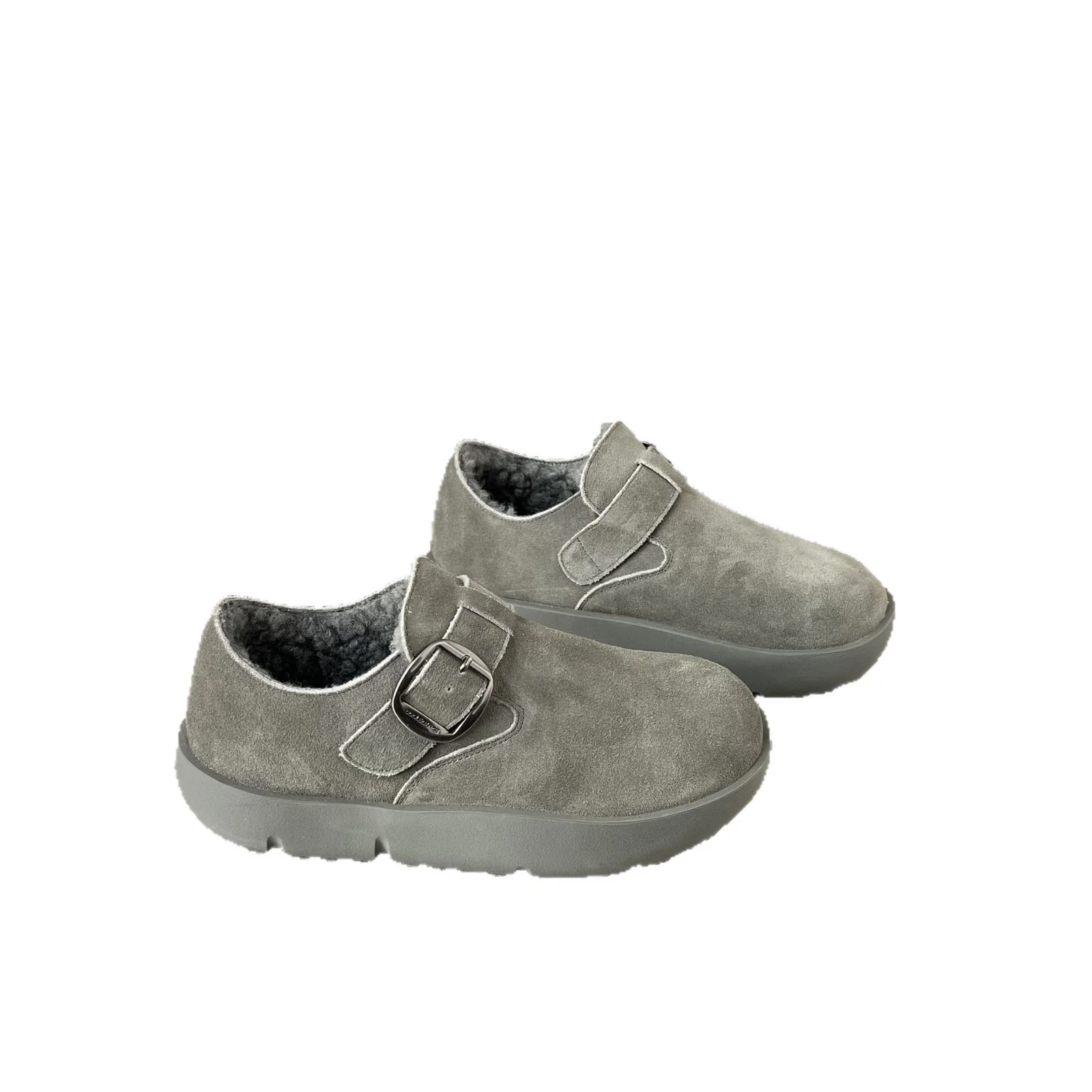 Damen Gemütliche Clogs mit weichem Futter und modischem Schnallenverschluss Heidi Mode - Image 5