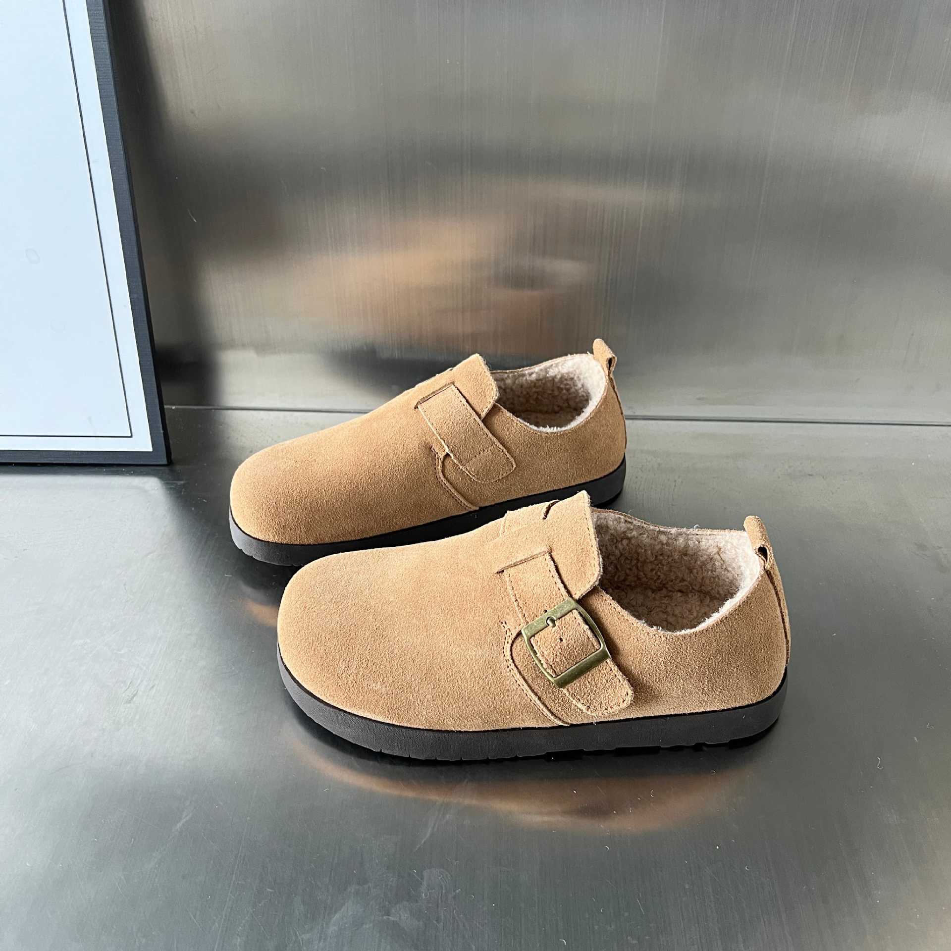Damen gemütliche Clogs mit weichem Innenfutter und verstellbarem Riemen Heidi Mode - Image 2