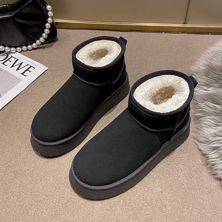 Damen Gemütliche Fleece-Stiefeletten Heidi Mode - Image 6