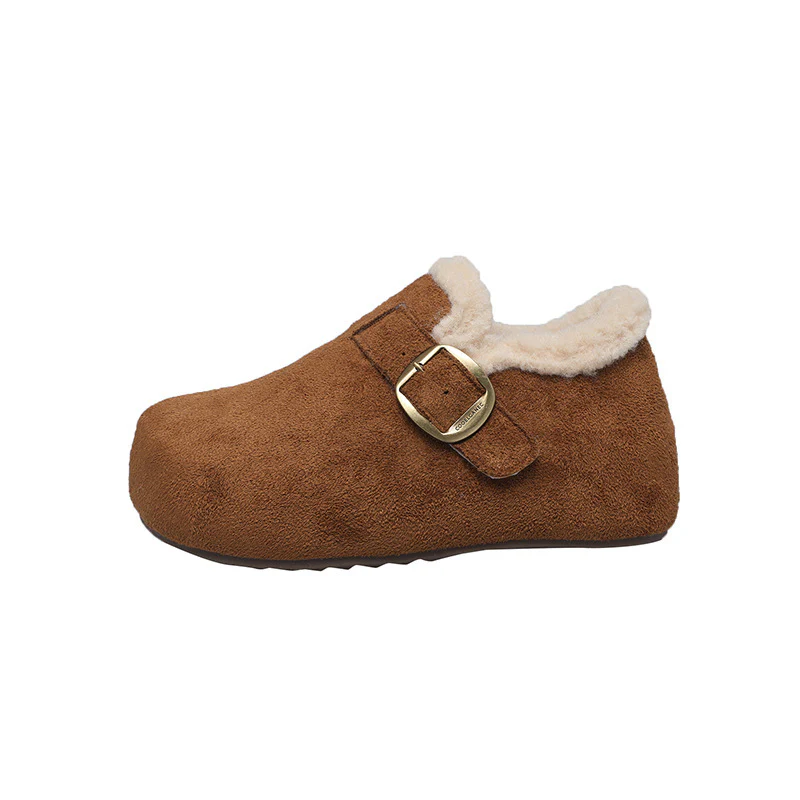 Damen Gemütliche Hausschuhe mit weichem Innenfutter und stylischem Riemen Heidi Mode - Image 6