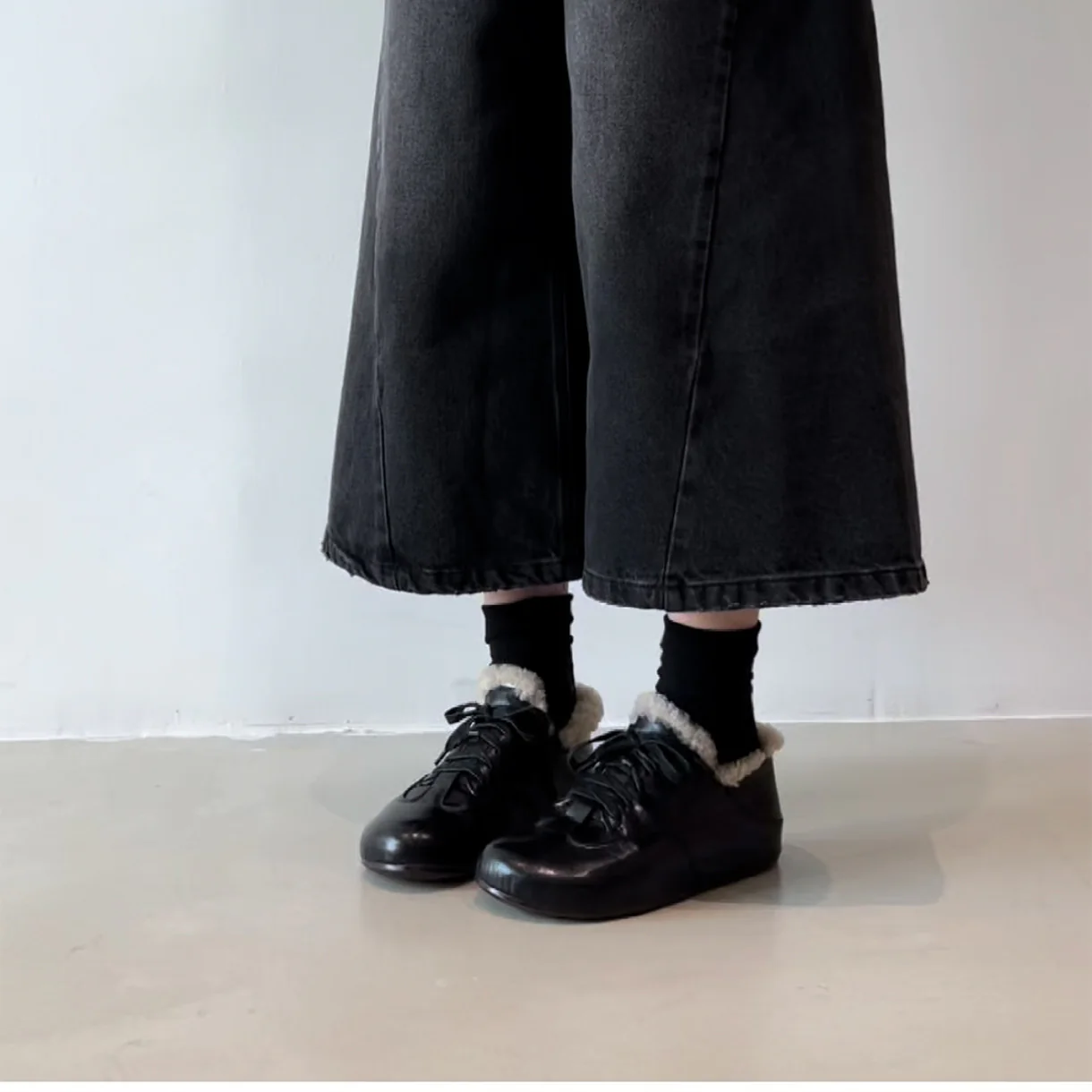 Damen gemütliche Schnürschuhe mit warmem Fleece-Futter Heidi Mode - Image 4