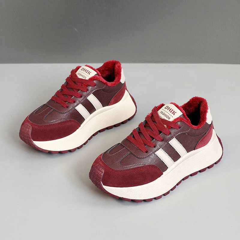 Damen gemütliche und stylische Sneakers mit kuscheligem Innenfutter Heidi Mode - Image 7