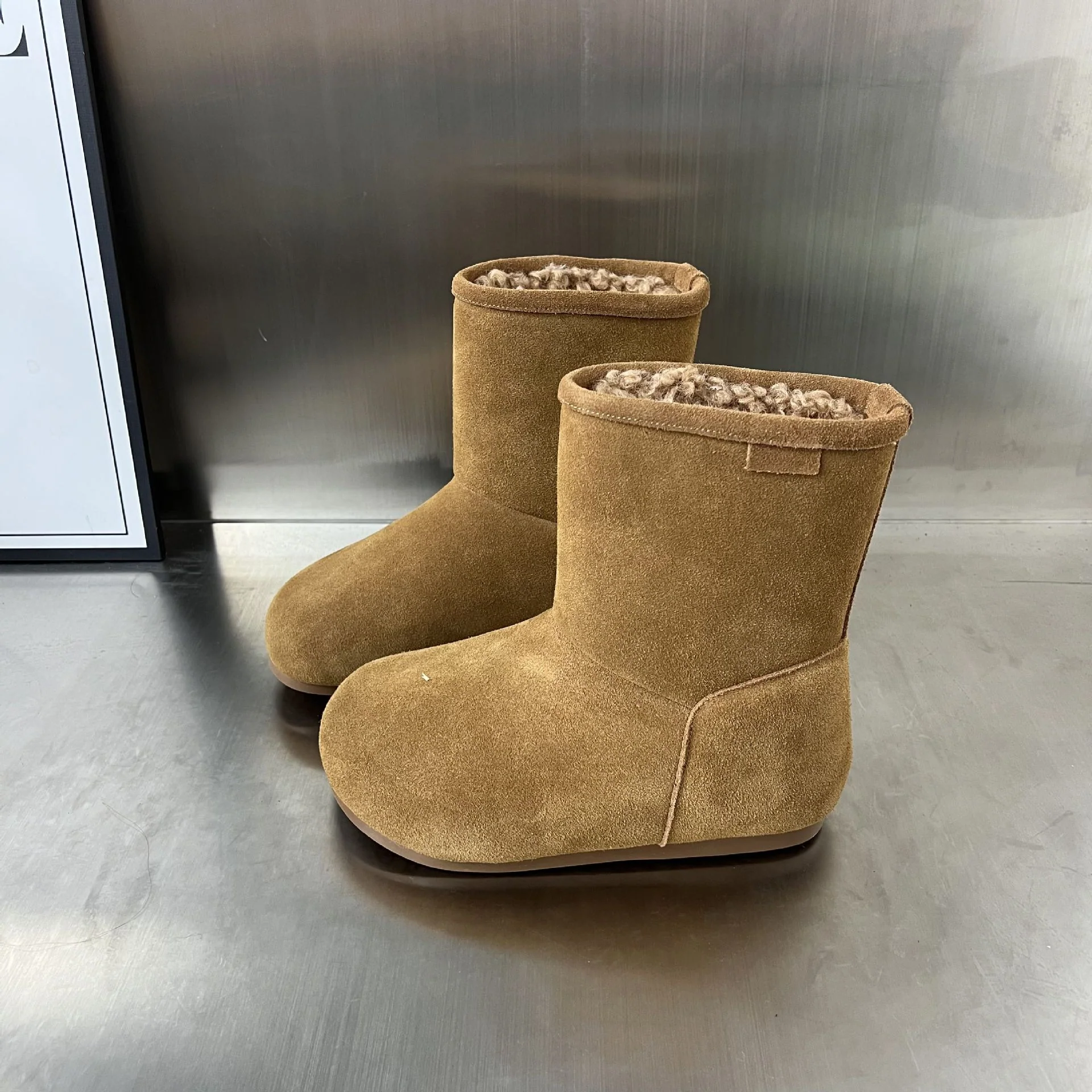 Damen Gemütliche Winterstiefel mit weichem Fleecefutter und rutschfester Sohle Heidi Mode - Image 6