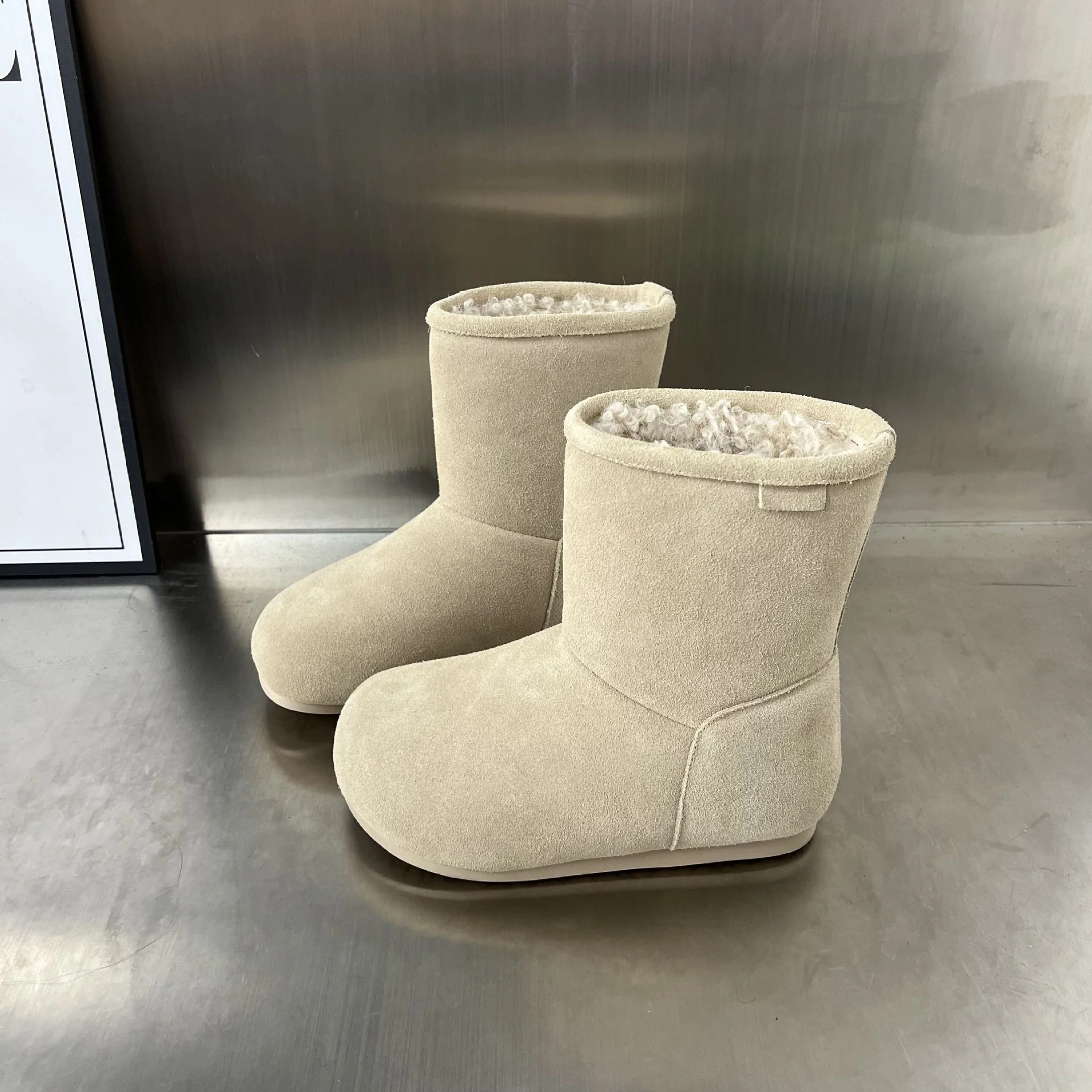 Damen Gemütliche Winterstiefel mit weichem Fleecefutter und rutschfester Sohle Heidi Mode - Image 7
