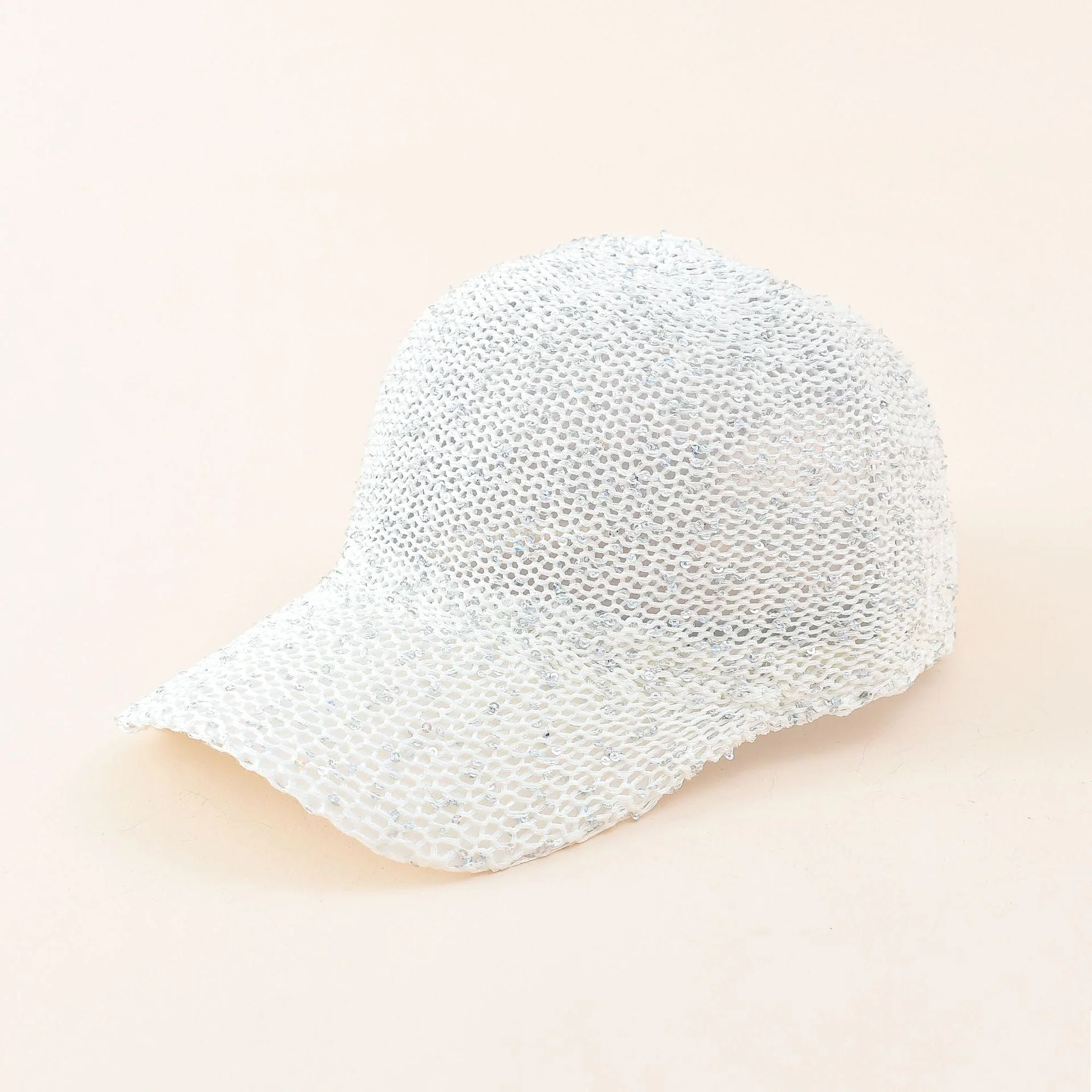Damen Glitzernde Baseballmütze mit Netzstruktur Heidi-Mode - Image 9