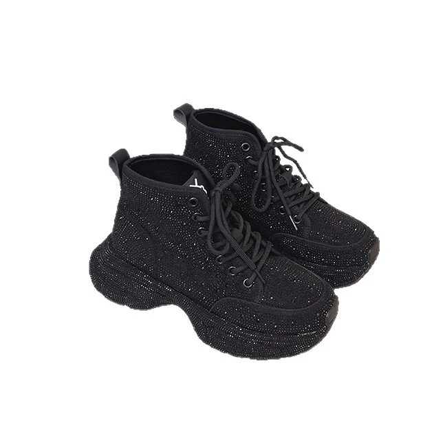 Damen Glitzernde Sneaker mit modischem Design Heidi Mode - Image 5