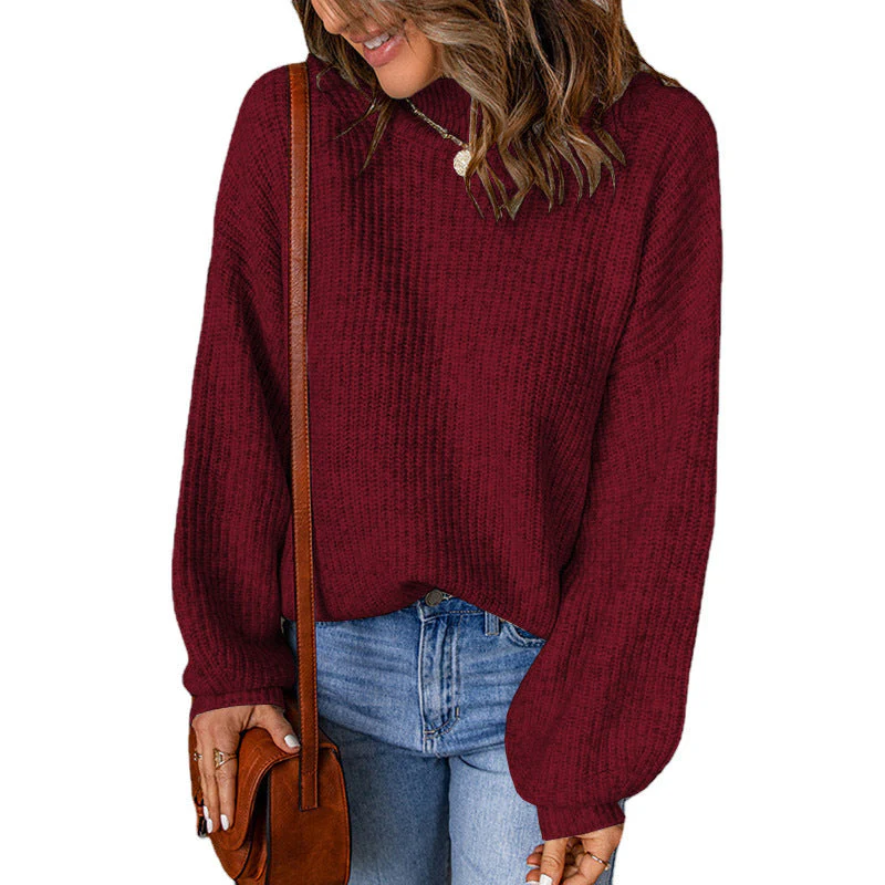 Damen Grobstrickpullover Heidi-Mode - Image 3