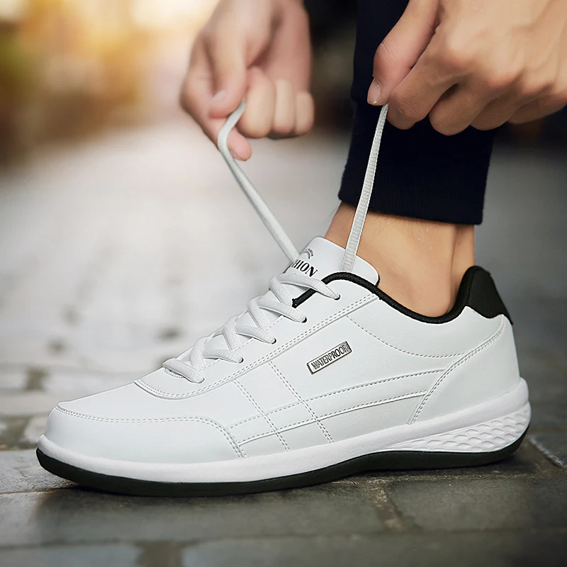 Damen Gummi-Sneakers mit wasserabweisendem Obermaterial und flexiblem Komfort Heidi Mode - Image 2