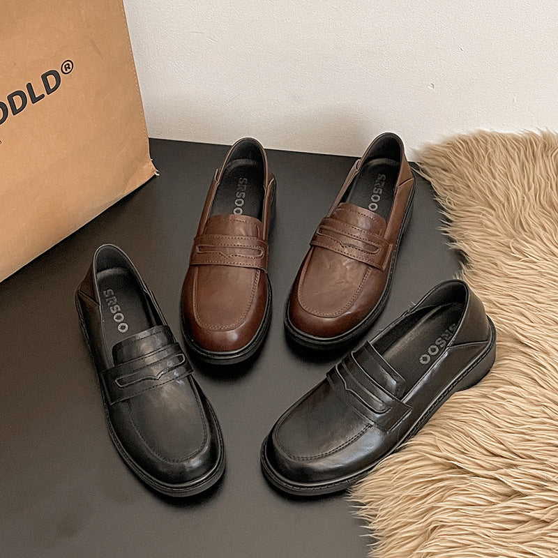 Damen Halbschuhe mit elegantem Loafer-Design und komfortabler Sohle Heidi Mode - Image 2