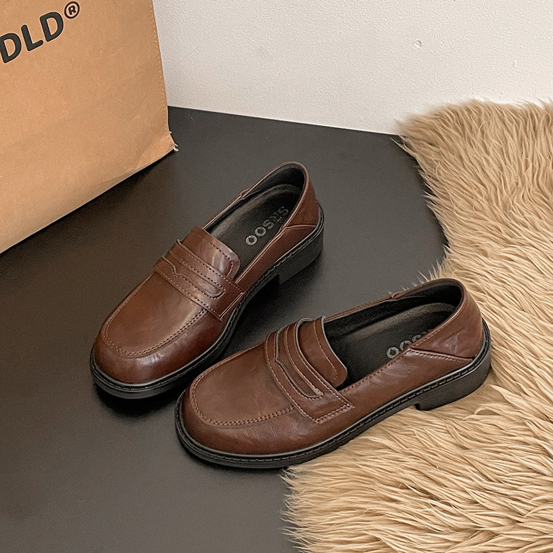 Damen Halbschuhe mit elegantem Loafer-Design und komfortabler Sohle Heidi Mode - Image 3