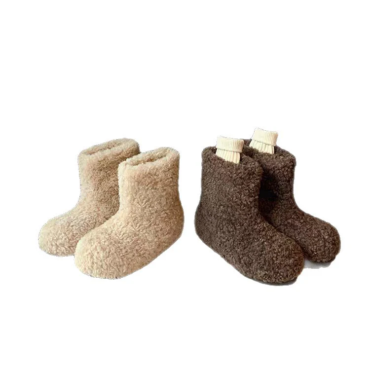 Damen Hausschuhe aus kuscheligem Teddy-Fleece und rutschfester Gummisohle Heidi Mode - Image 5