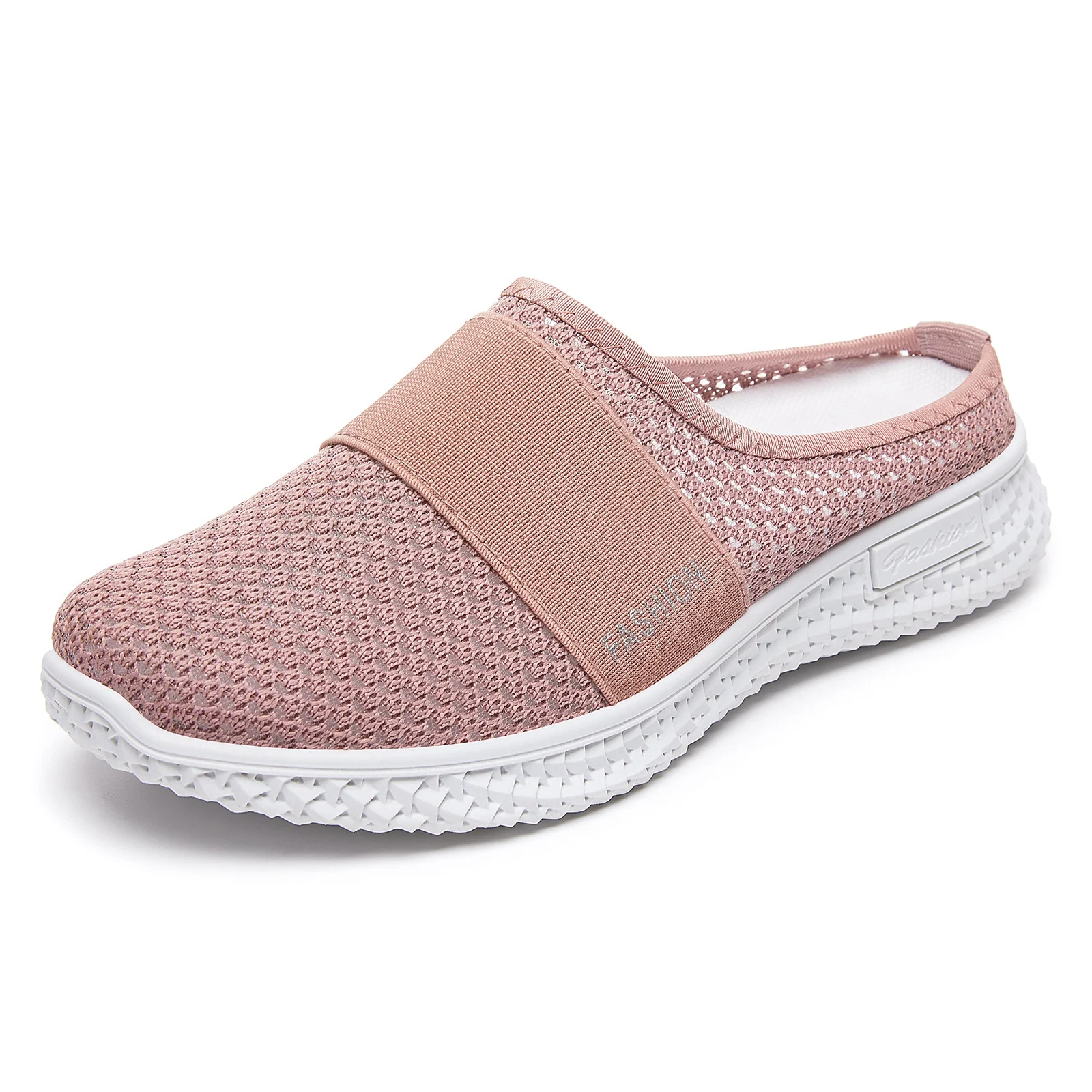 Damen Hausschuhe mit flexiblem Strickoberteil und rutschfester Außensohle Heidi Mode - Image 5