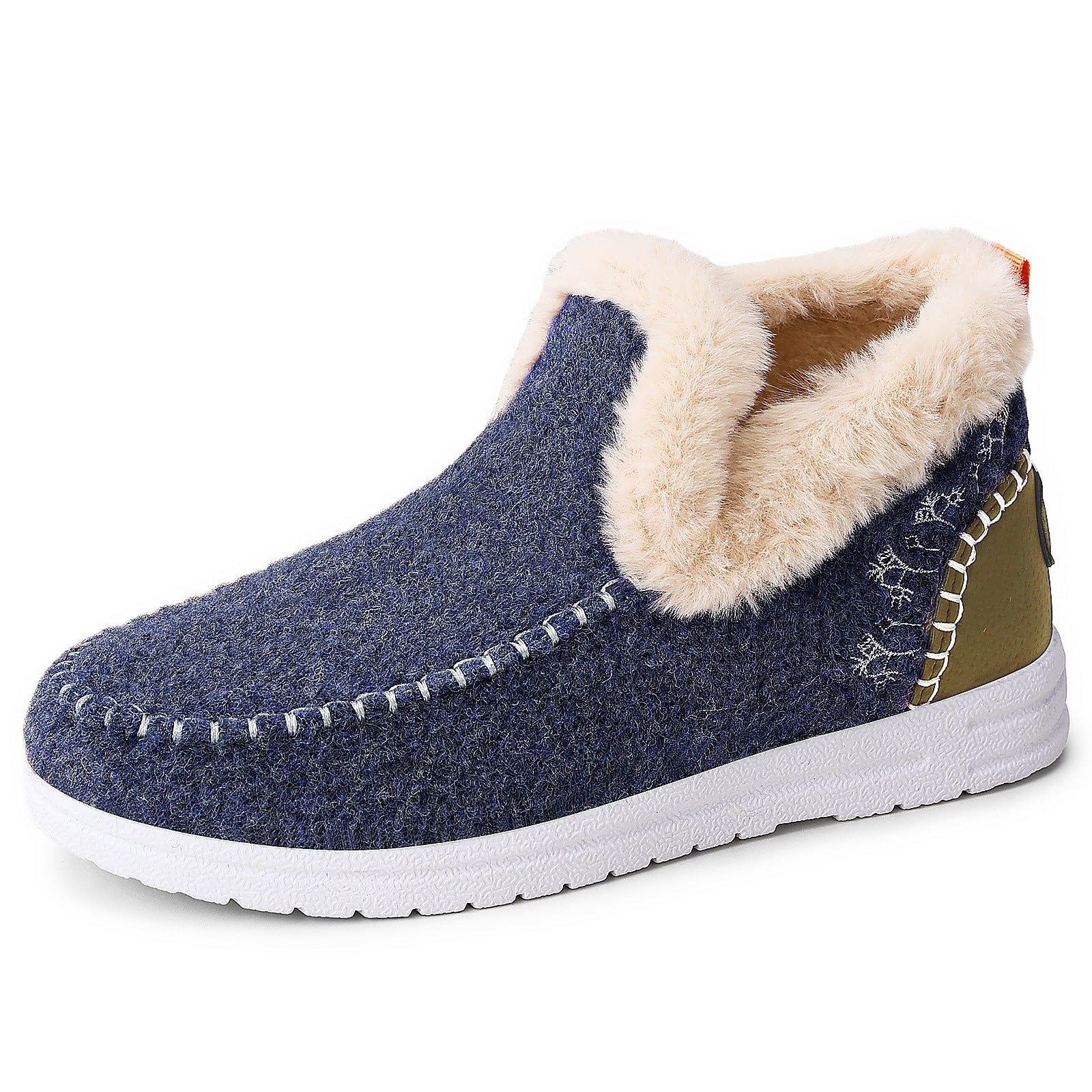 Damen Hausschuhe mit Kuschelfutter und elastischem Einstieg Heidi Mode - Image 10