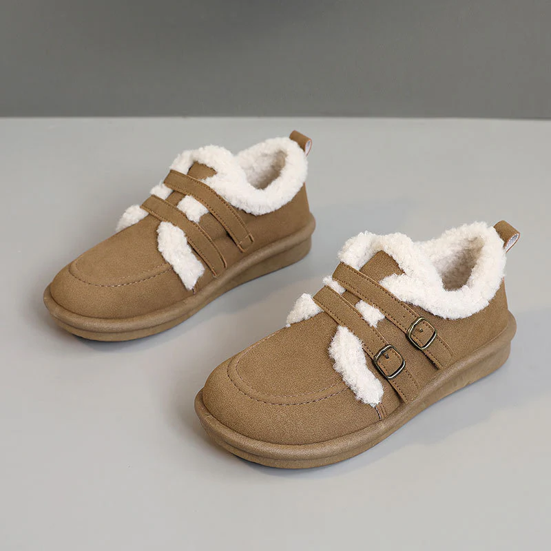 Damen Hausschuhe mit Kuschelfutter und praktischen Klettverschlüssen Heidi Mode - Image 2