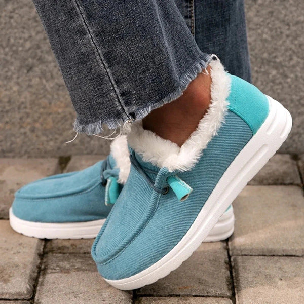 Damen Hausschuhe mit kuscheligem Futter und rutschfester Sohle Heidi Mode - Image 9