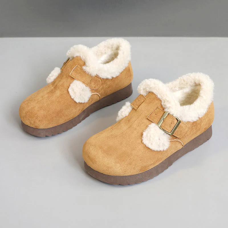 Damen Hausschuhe mit kuscheligem Innenfutter und modischem Schließen Heidi Mode - Image 6