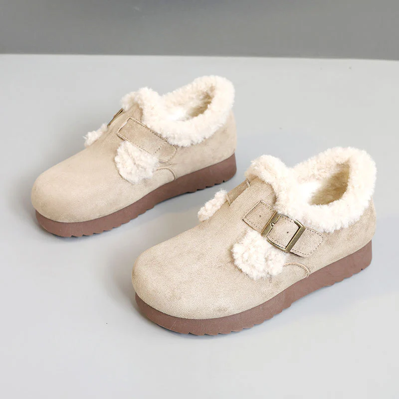 Damen Hausschuhe mit kuscheligem Innenfutter und modischem Schließen Heidi Mode - Image 7