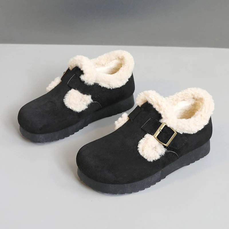 Damen Hausschuhe mit kuscheligem Innenfutter und modischem Schließen Heidi Mode - Image 8