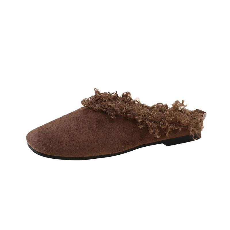 Damen Hausschuhe mit kuscheligem Plüschrand Heidi Mode - Image 7