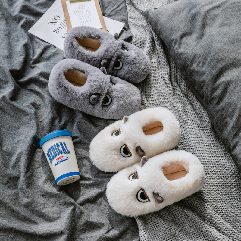 Damen Hausschuhe mit tierischem Motiv und weichem Fleece-Innenfutter Heidi Mode - Image 4