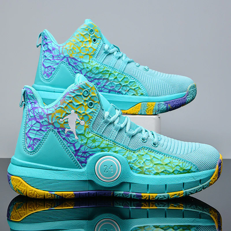 Damen High-Performance Basketballschuhe mit dynamischem Dämpfungssystem und rutschfester Sohle Heidi Mode - Image 6