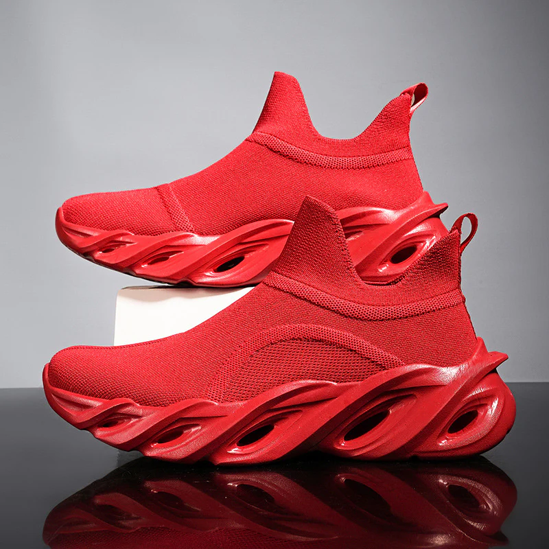 Damen High-Performance Laufschuhe mit elastischem Strick-Obermaterial und innovativer Sohlenkonstruktion Heidi Mode - Image 7