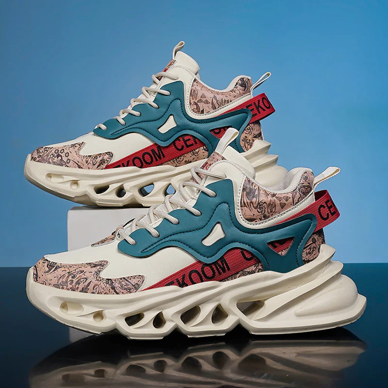 Damen High-Tech Dämpfungssneaker mit futuristischem Design Heidi Mode - Image 2
