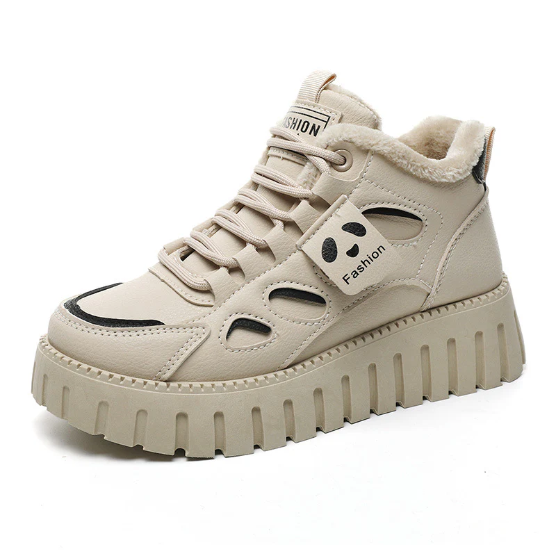 Damen High-Top Sneaker mit bequemer Fütterung und sportlichem Design Heidi Mode - Image 5
