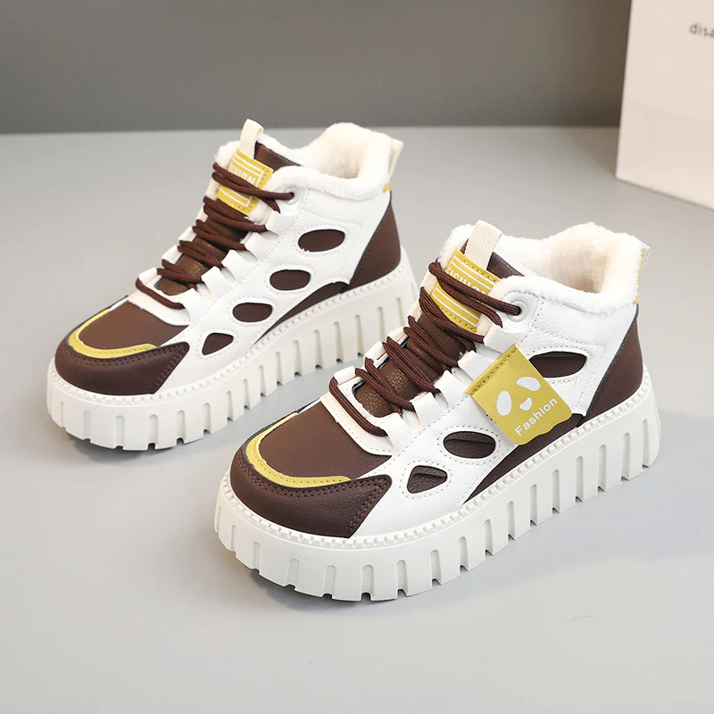 Damen High-Top Sneaker mit bequemer Fütterung und sportlichem Design Heidi Mode - Image 6
