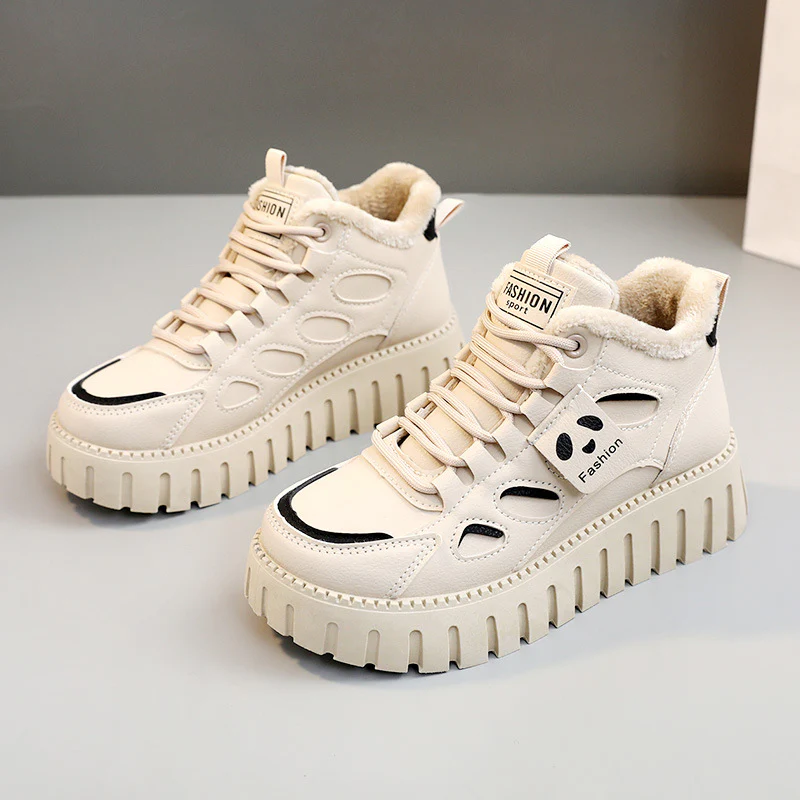 Damen High-Top Sneaker mit bequemer Fütterung und sportlichem Design Heidi Mode - Image 7