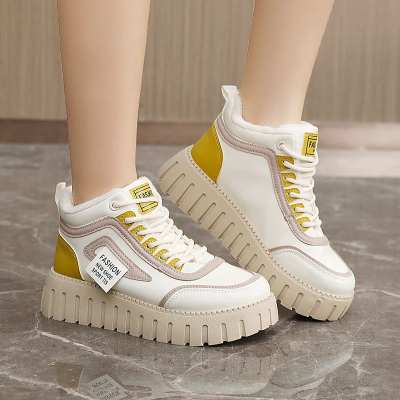 Damen High-Top Sneaker mit dämpfender Sohle und atmungsaktivem Design Heidi Mode - Image 4