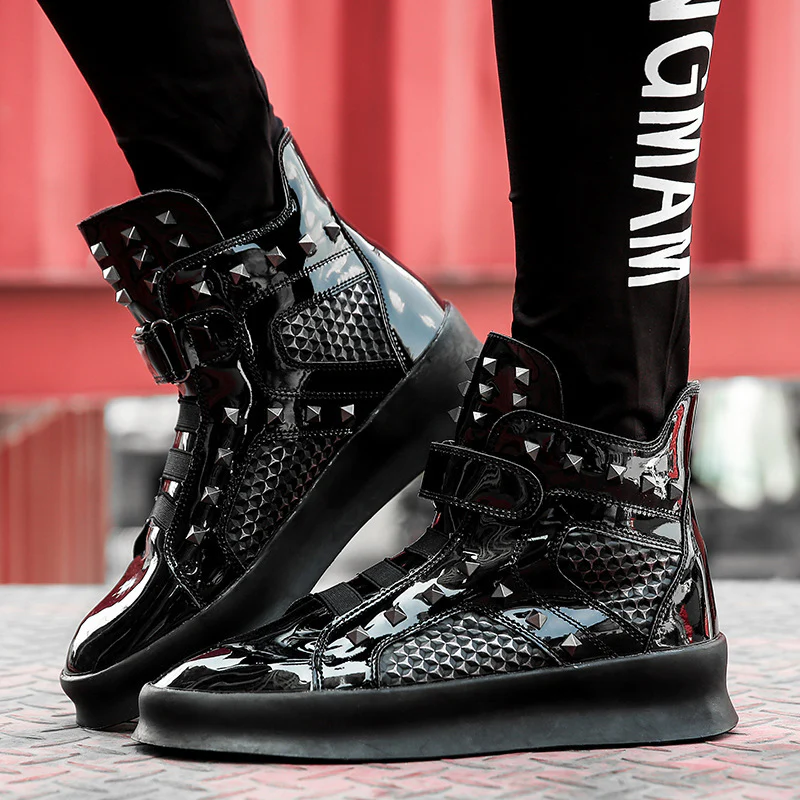 Damen High-Top Sneaker mit einzigartiger Netzstruktur und rutschfester Sohle Heidi Mode - Image 4