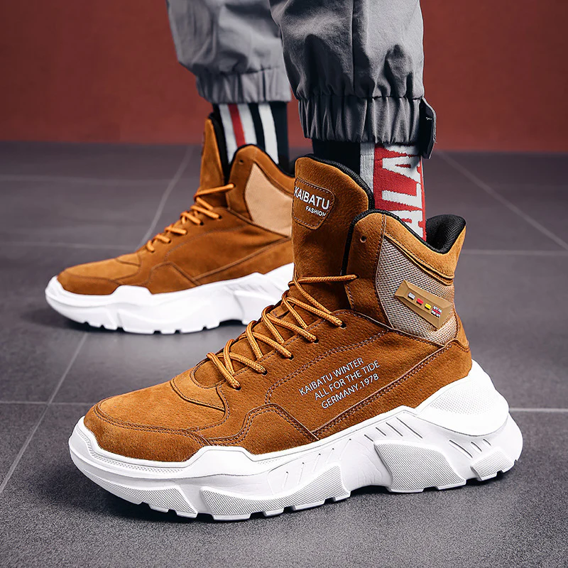 Damen High-Top Sneaker mit funktionalem Design Heidi Mode - Image 3