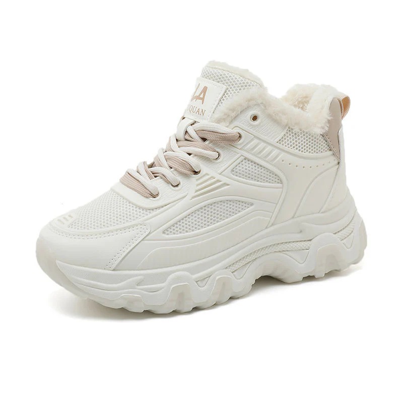 Damen High-Top Sneaker mit isolierendem Innenfutter und rutschfester Sohle Heidi Mode - Image 5