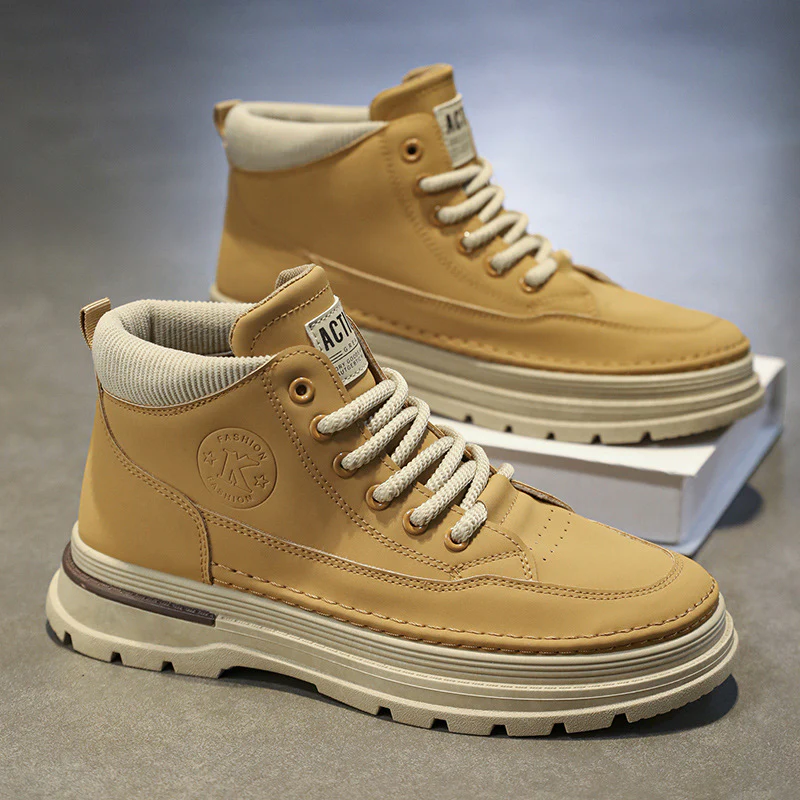 Damen High-Top Sneaker mit komfortabler Polsterung und strapazierfähigem Obermaterial Heidi Mode - Image 2