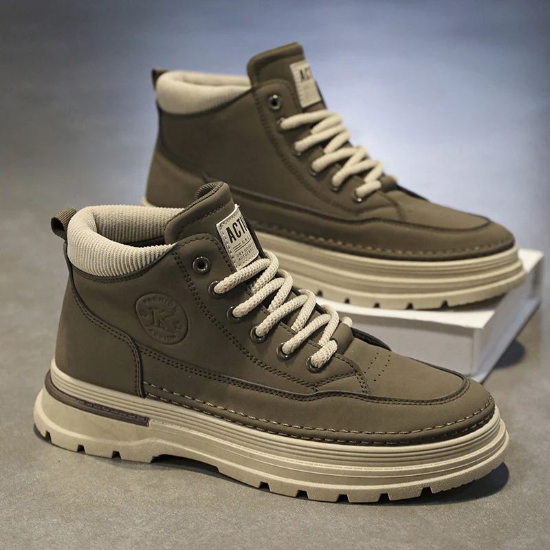 Damen High-Top Sneaker mit komfortabler Polsterung und strapazierfähigem Obermaterial Heidi Mode - Image 3