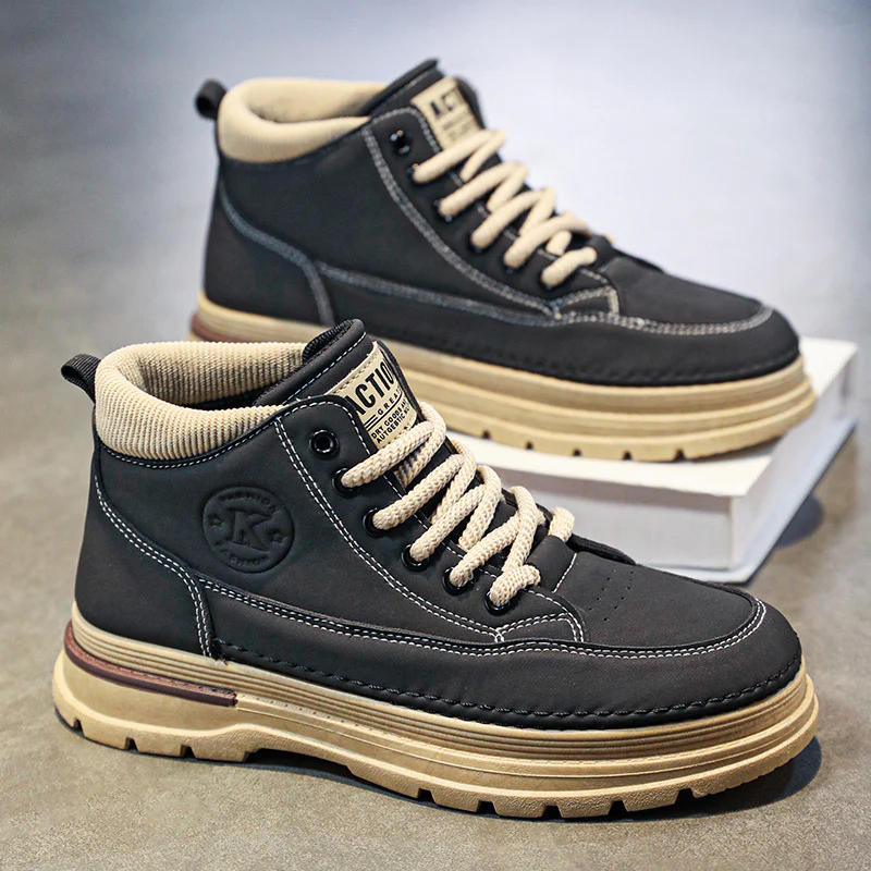 Damen High-Top Sneaker mit komfortabler Polsterung und strapazierfähigem Obermaterial Heidi Mode - Image 7