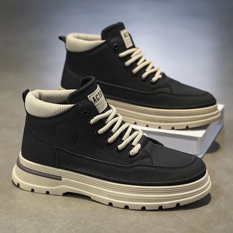 Damen High-Top Sneaker mit komfortabler Polsterung und strapazierfähigem Obermaterial Heidi Mode - Image 8