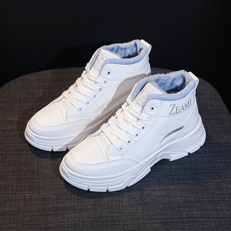 Damen High-Top Sneaker mit kuscheligem Innenfutter Heidi Mode - Image 5