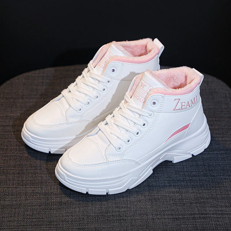 Damen High-Top Sneaker mit kuscheligem Innenfutter Heidi Mode - Image 6