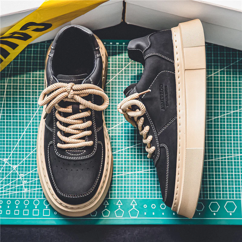 Damen High-Top Sneaker mit strapazierfähigem Obermaterial und modischem Design Heidi Mode - Image 4