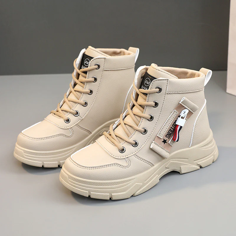Damen High-Top Sneakers mit dämpfender Sohle und trendigem Design Heidi Mode - Image 6