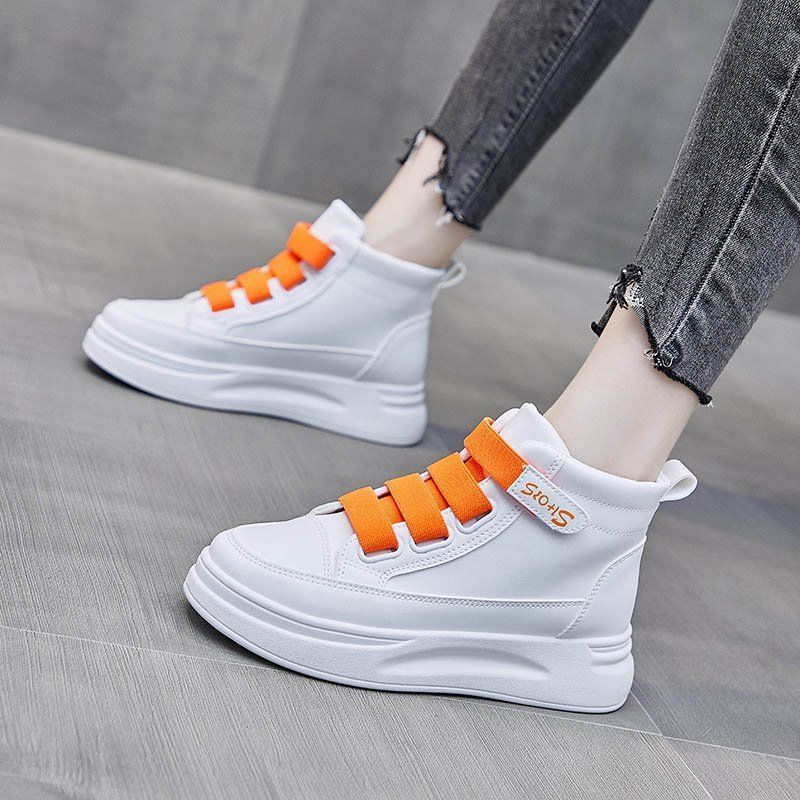 Damen High-Top Sneakers mit elastischem Klettverschluss und dämpfender Sohle Heidi Mode - Image 2