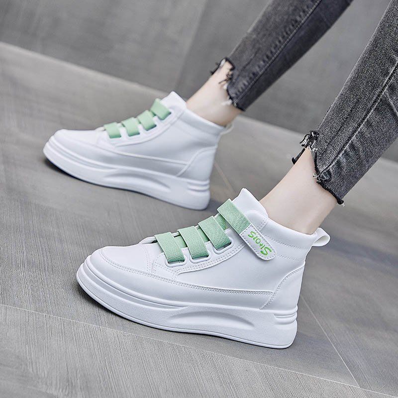 Damen High-Top Sneakers mit elastischem Klettverschluss und dämpfender Sohle Heidi Mode - Image 6